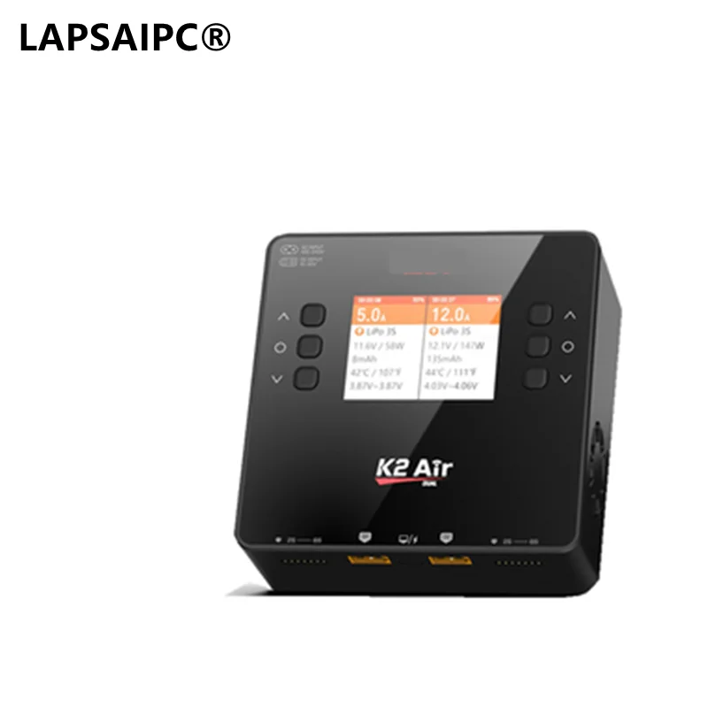 Зарядное устройство Lapsaipc K2 Air 200 Вт DC 500Wx2 20A, зарядное устройство BATTAIR для LiPo LiFe Lilon LiHv NiMh Pb аккумулятора