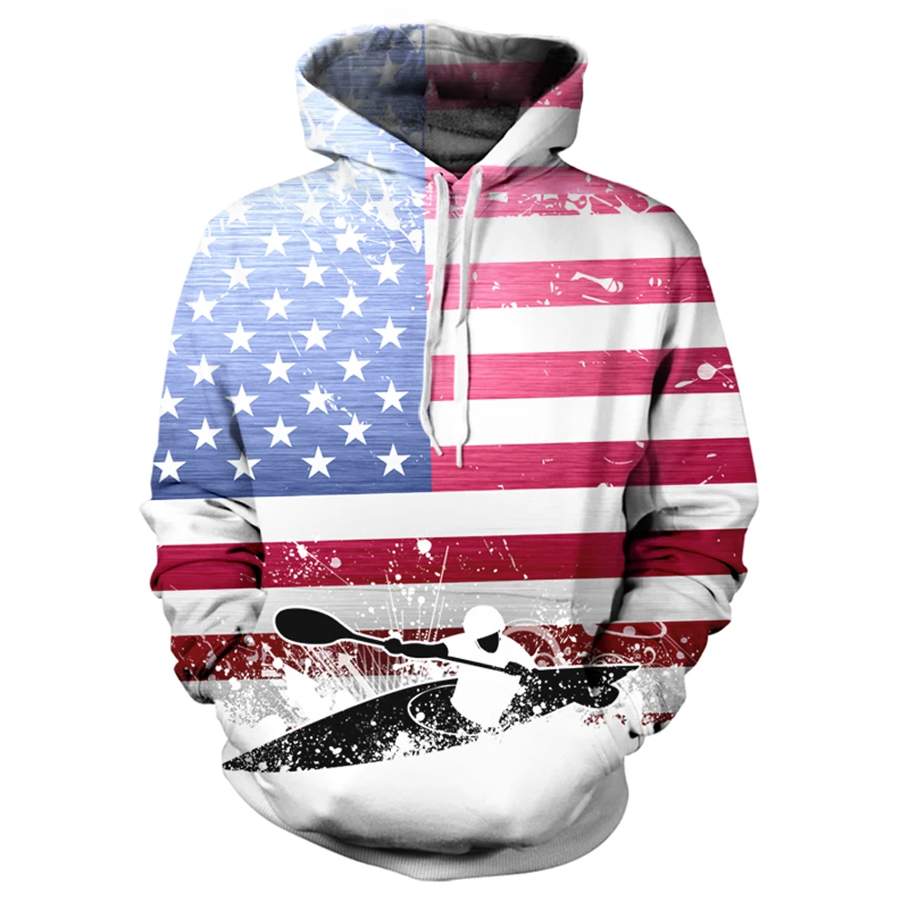 

USA Flag Men's Hoodies Sweatshirts Sudaderas Ropa Hombre Moletom Sweetshirts Tracksuit Graphic Hoodie Clothing