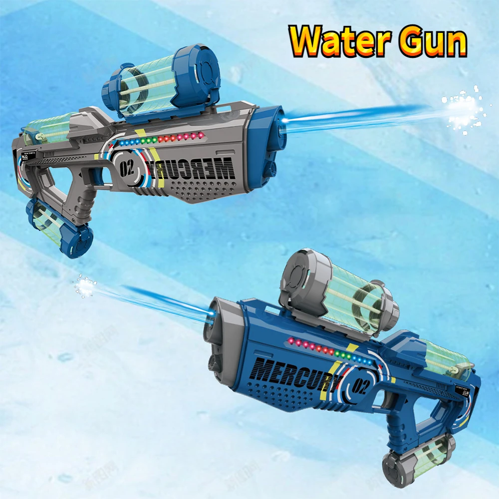

Electric Water Gun Luminous Fully Automatic Continuous Firing Water Gun Interactive Water Splashing Children's Toy Gun