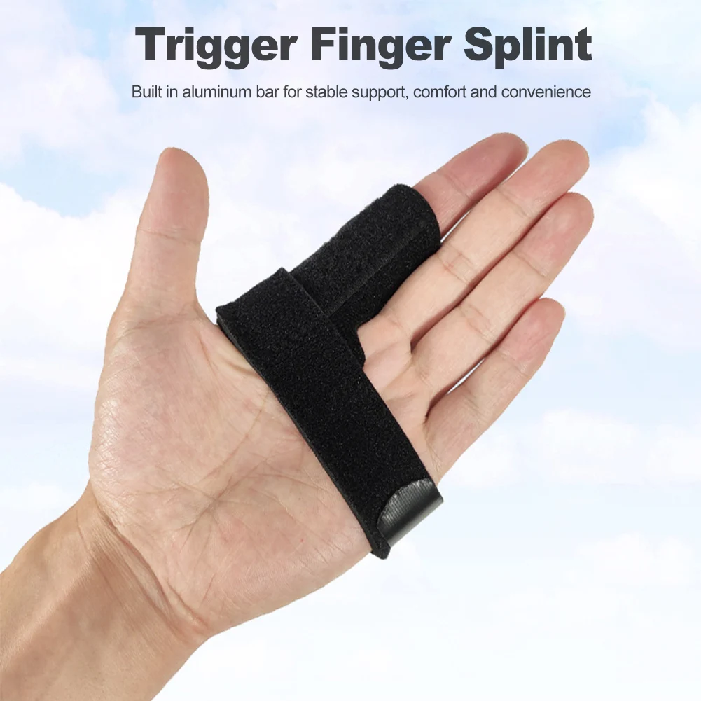 Защитный триггер шина для пальцев корректор нескользящий перелом фиксированный