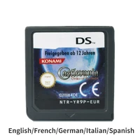 ds game castlevania series order of ecclesia memory card nds dsi 2ds 3ds video game console eur version