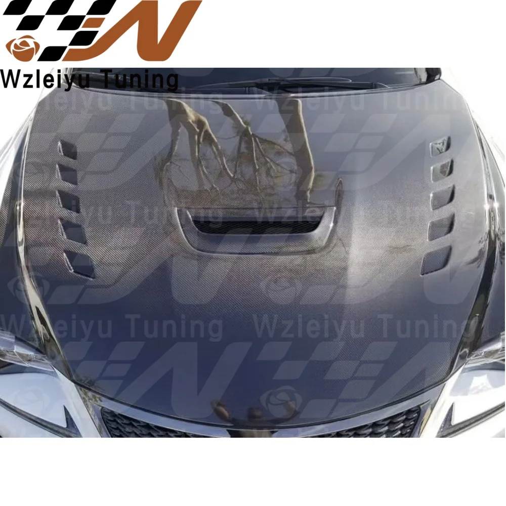 Новый стиль передний капот из углеродного волокна подходит для Lexus RCF 15-24
