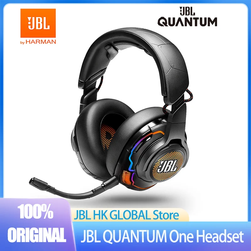 

JBL Original Quantum ONE Professional Gaming Headset Headphone with Surround Sound Mic for PlayStation/Nintendo Switch/iPhone/Ma