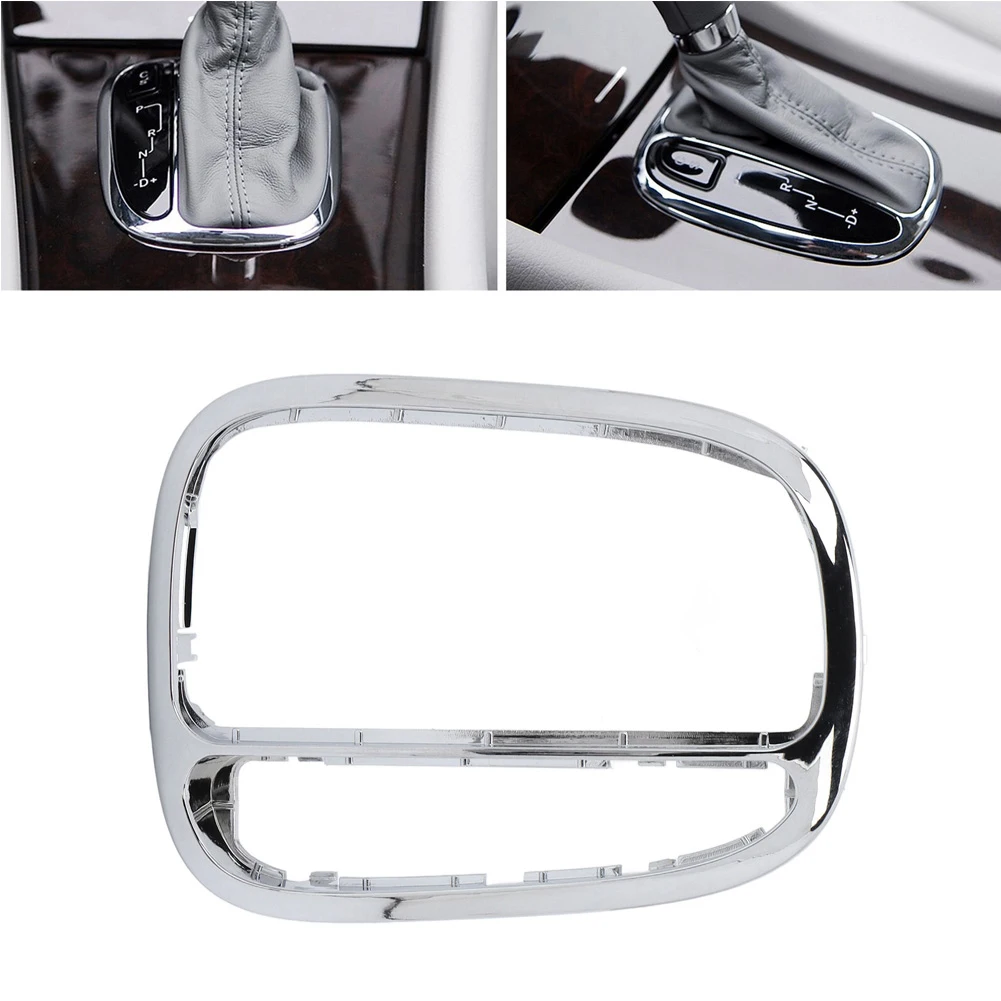 

Replacement Brand New High Quality Center Shifter Trim Waterproof For Mercedes W203 C230 Metal Silver Accessory