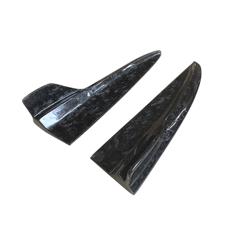 Кованые задние боковые юбки из углеродного волокна для Mercedes Benz C205 W205