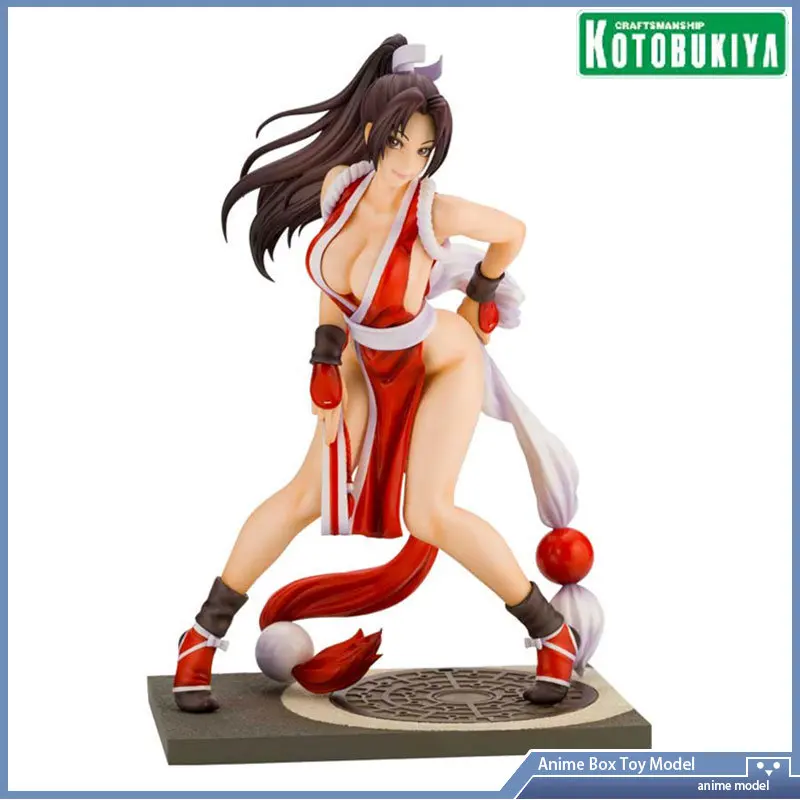 

[В наличии] оригинальная Подлинная фигурка SNK Lady KOTOBUKIYA Mai Shiranui 21 см из аниме японская ПВХ, модель игрушек