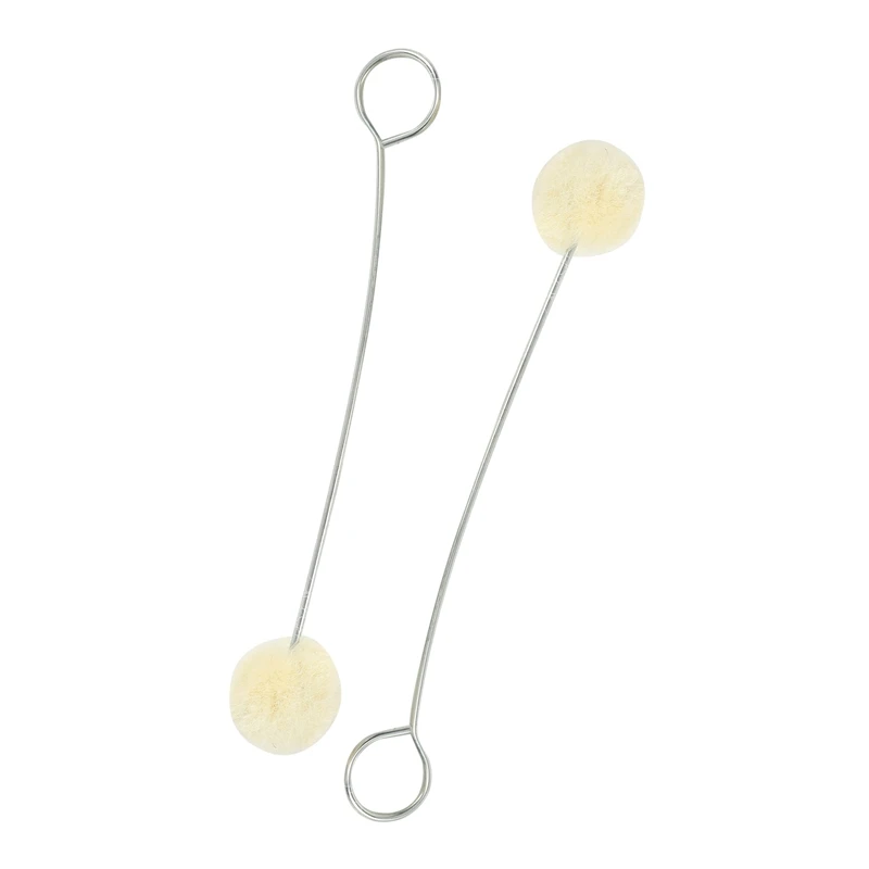 50 шт. шерстяная шариковая кисть Daubers кожаный аппликатор для крашения Dauber с