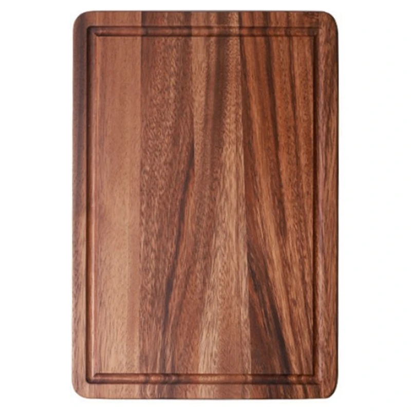 

Acacia Wooden Cutting Board Solid Wood Cutting Board Wooden Cutting Board Kitchen Cutting Board Slotted Steak Board