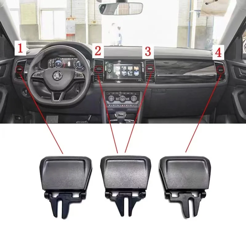 Приборная панель автомобиля для Skoda KODlAQ, система кондиционирования воздуха, зажим для планшета OutletVent