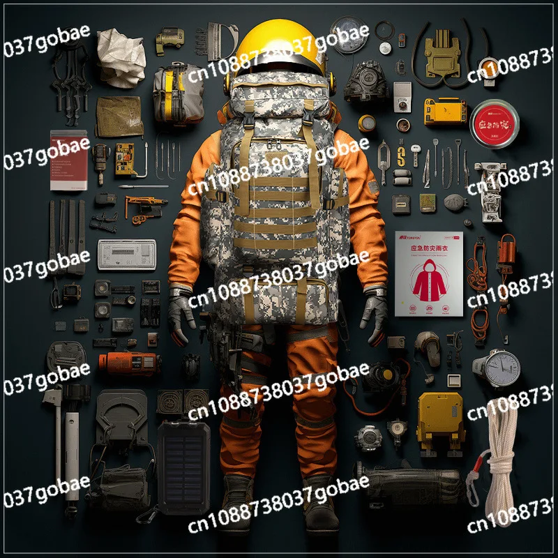 Аварийно-спасательный комплект для гражданской обороны готовности к боевым