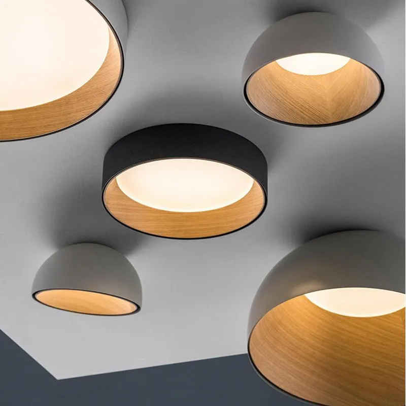 

Современный декоративный светодиодный потолочный светильник для спальни, скандинавский Роскошный дизайнерский потолочный светильник в И...