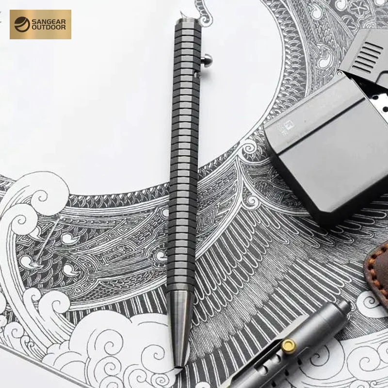 

Pure Titanium Alloy Tactical Pen Self-defense Window Breaker Portable Signature Outdoor Pen