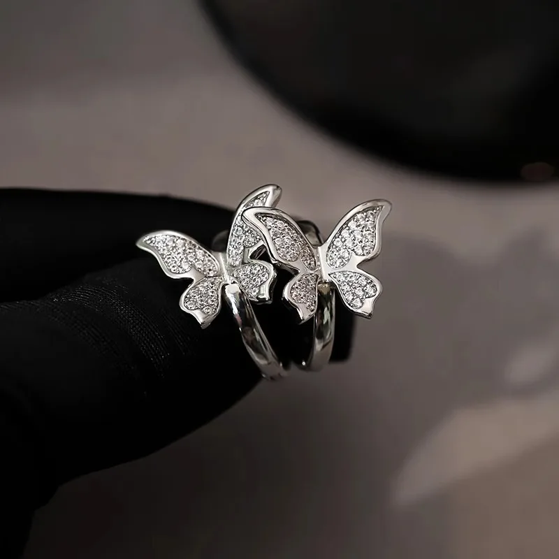 VENTFILLE серьги-кольца из стерлингового серебра 925 пробы с бабочкой для женщин, простые универсальные серьги с милыми насекомыми, модные ювелирные изделия, подарок, Прямая поставка (art.: 3920ca8a0dadd) - 3920ca8a0dadd