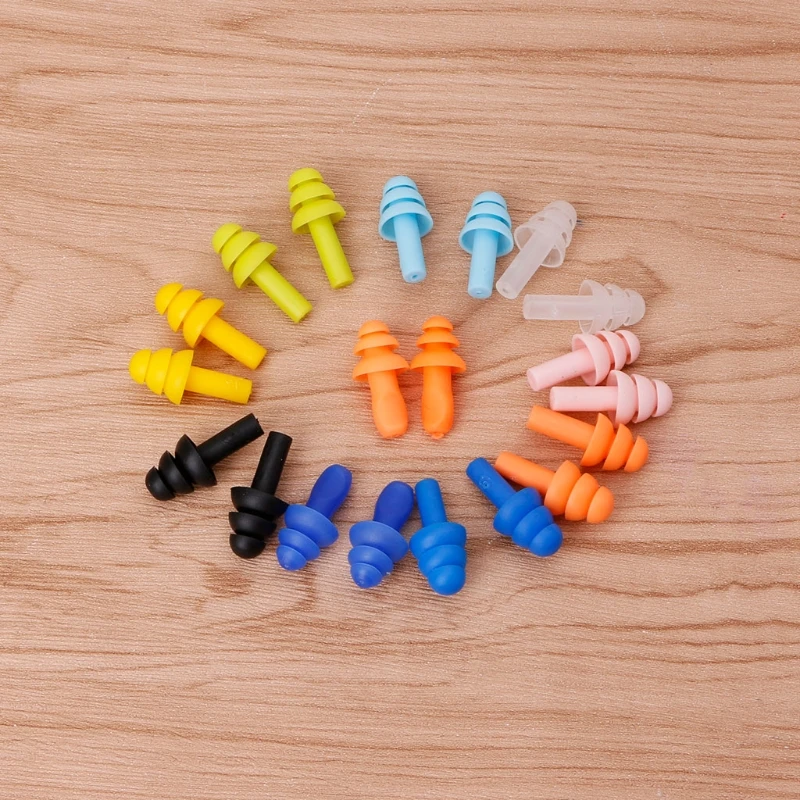 

2pcs Earplugs Sound Blocking Sleeping Silicone Ear Plugs Accessories for Travel