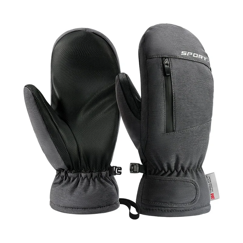 Мужские и женские лыжные перчатки с сенсорным экраном цвет в ассортименте