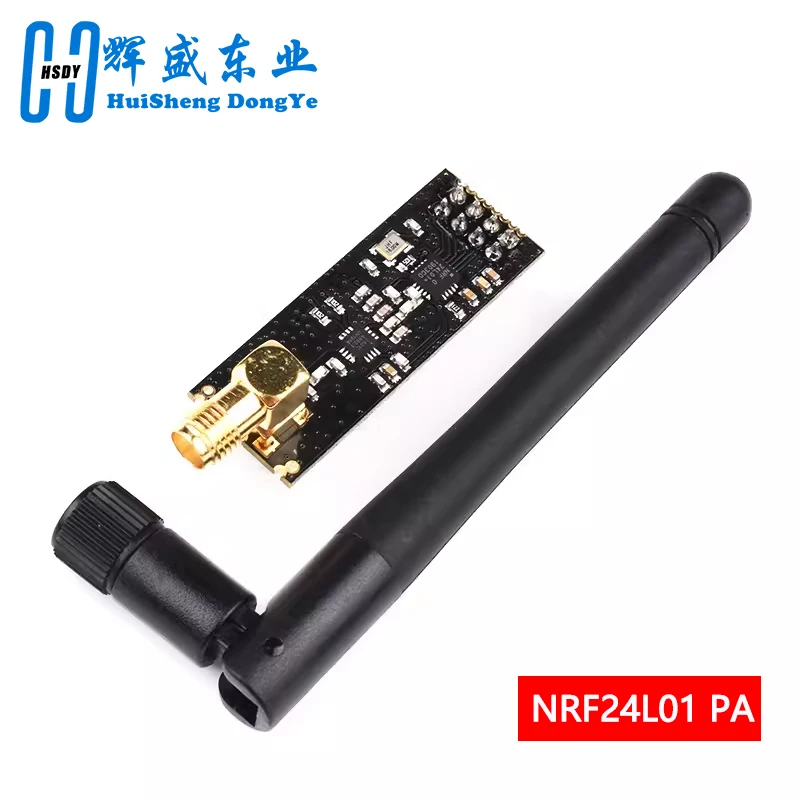 NRF24L01 + 2 4G модуль беспроводной передачи данных 4 ГГц обновленная версия PA LNA 1000