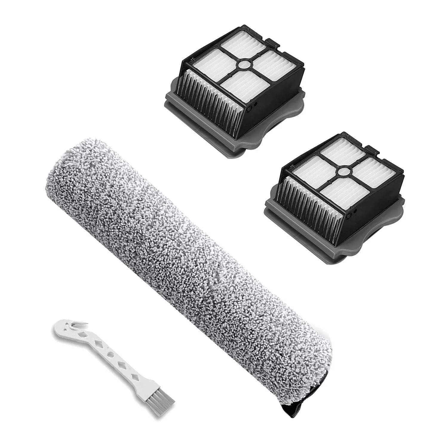 

Replacement Parts for Tineco IFloor 3/Floor One S3 Cordless Wet Dry Vacuum Cleaner,1 Brush Roller + 2 Vacuum Filters