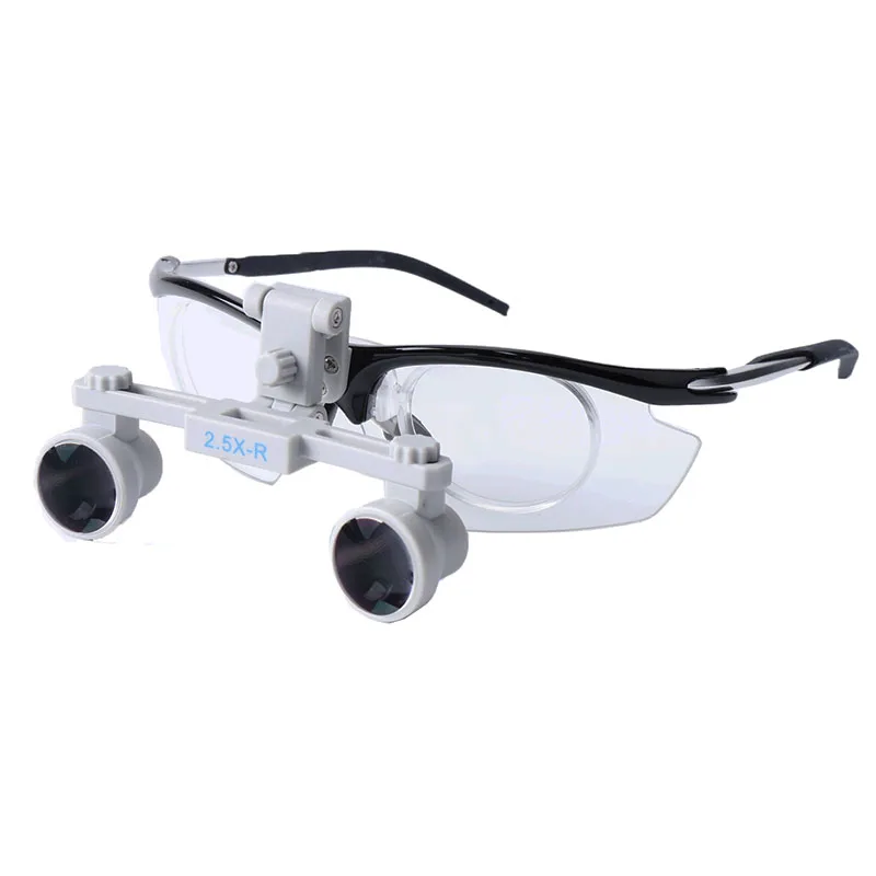 

Dental 2.5X-R Magnification Dental Binocular Loupe Surgery Surgical Magnifier Medical Operation Loupe Portable Medical Magnifier