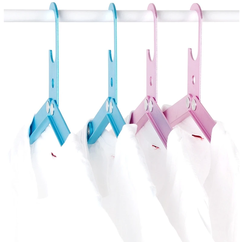 

Складная вешалка для одежды, переносная сушилка из алюминиевого сплава для путешествий, кемпинга