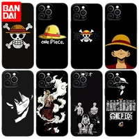 anime one piece monkey d luffy phone case for iphone 13 12 pro max 11 mini xs max x xr 7 8 plus back cover soft tpu shell cell