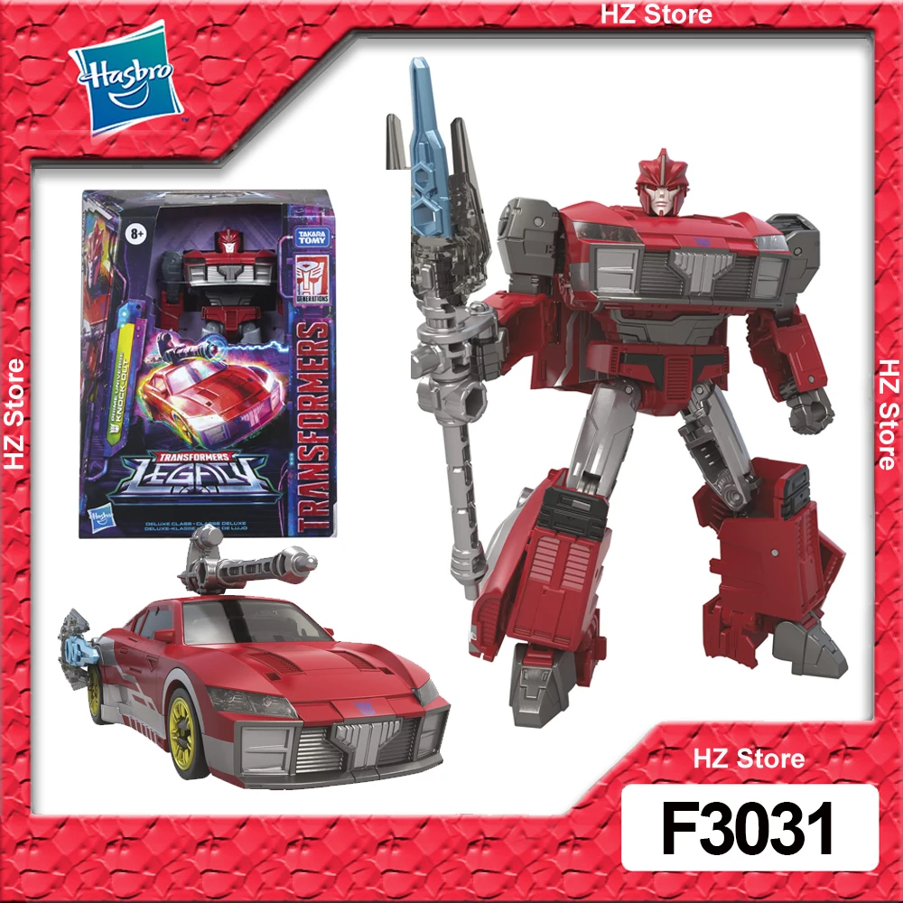 

Hasbro Transformers Toys Generations Legacy Deluxe Prime Universe Knock-Out 5.5-inch Action Figure Kids Birthday Gift F3031