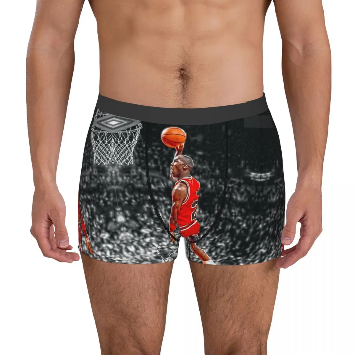 

Exotic Men's Boxer Briefs 2023 Basketball Stars Michaeler And Jordans (17) Undergarment Summer Wearable Hot Sale Nerdy