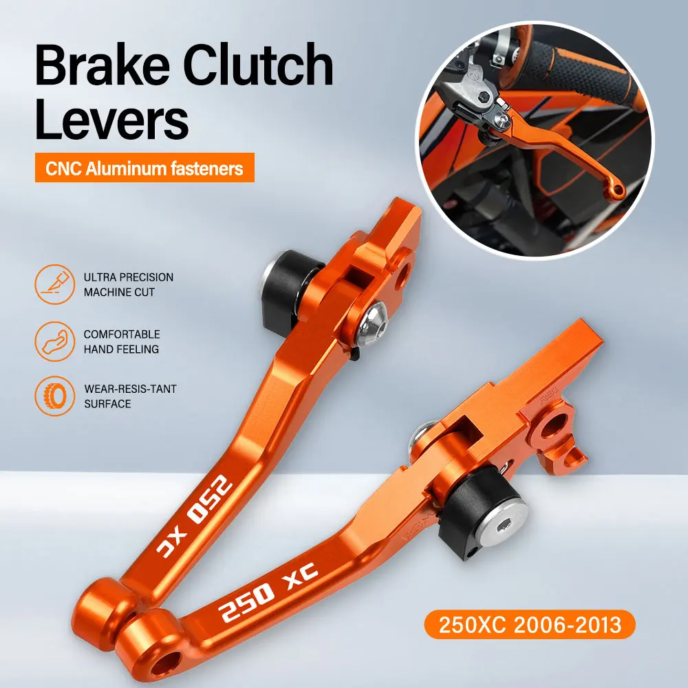 

FOR 250XC 250 XC 2006 2007 2008 2009 2010 2011 2012 2013 Brake Clutch Lever Motorbike Brakes Handle Handlebar For Pit Dirt Bike