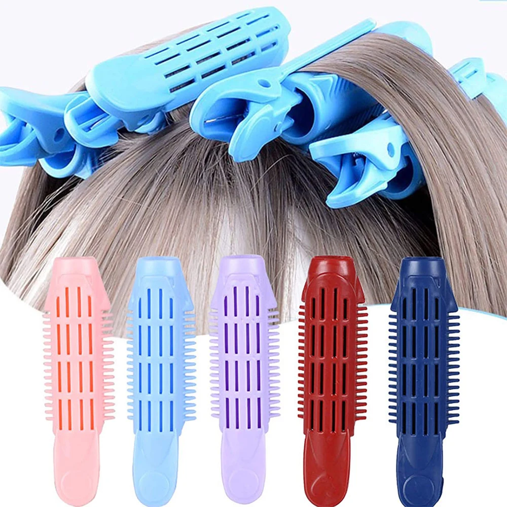

1/4pcs Hair Clip Root Natural Fluffy Hair Curlers Rollers Clips Bangs Sleeping No Heat Clamps Women's Hairpins Hair Styling Tool