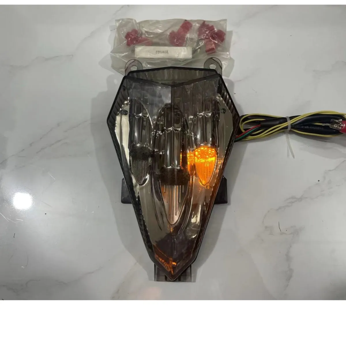 Заднее крыло мотоцикла задний край светодиодный стоп-сигнал указатель поворота