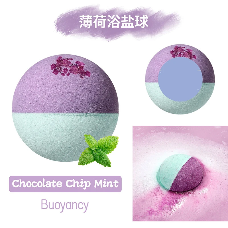 

Bath Supplies 64g Bubble Small Bath Bombs Body Stress Relief Exfoliating Moisturizing Fragrances Aromatherapy SPA Salt Ball