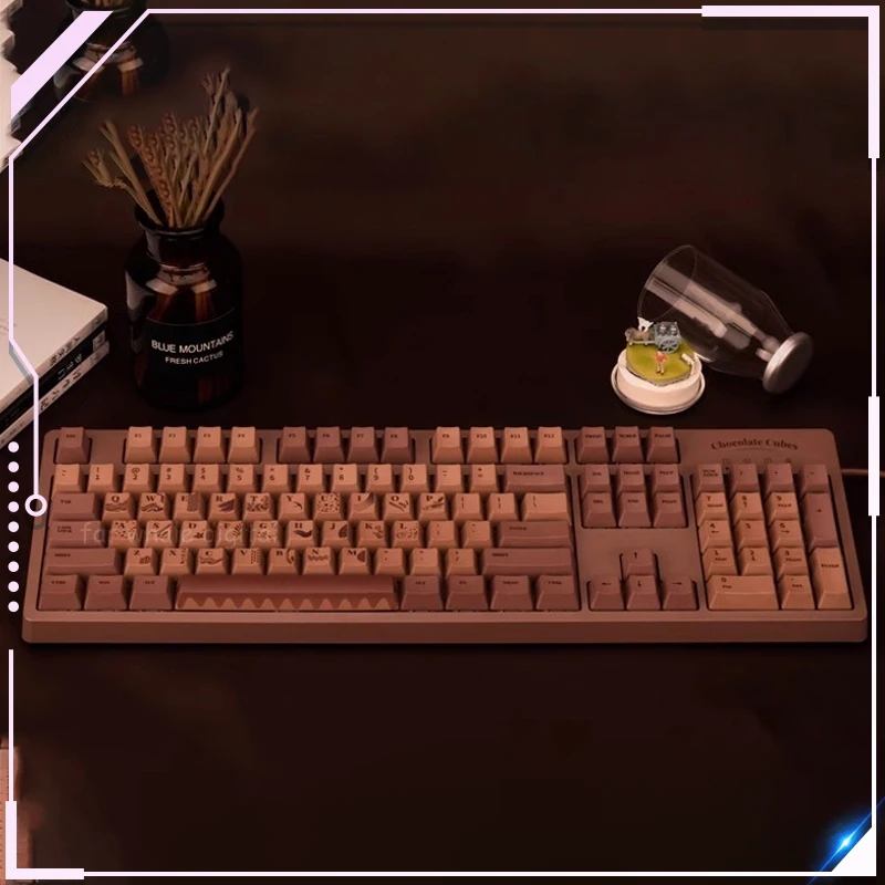 

Механическая Проводная клавиатура Aiazz Ak533, клавиатура с электронным портом и проводным подключением, для японских и корейских игр