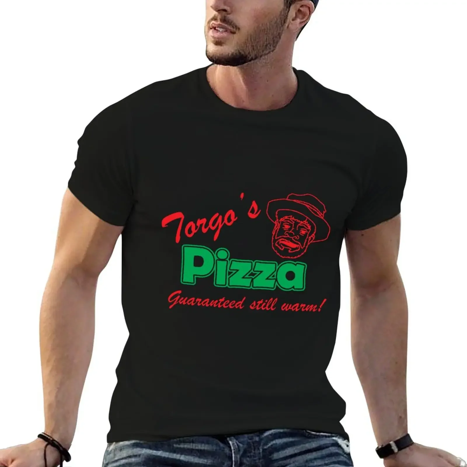 Футболка Torgo's Pizza хлопковые футболки с рисунком синего замка мужская футболка
