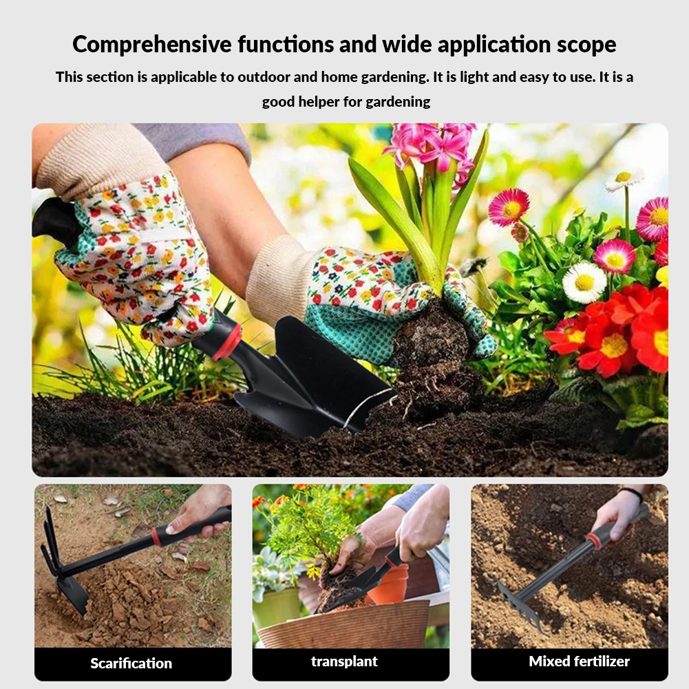 

Small Gardening Tools High Hardness Shovel Rake For Terrace Yard