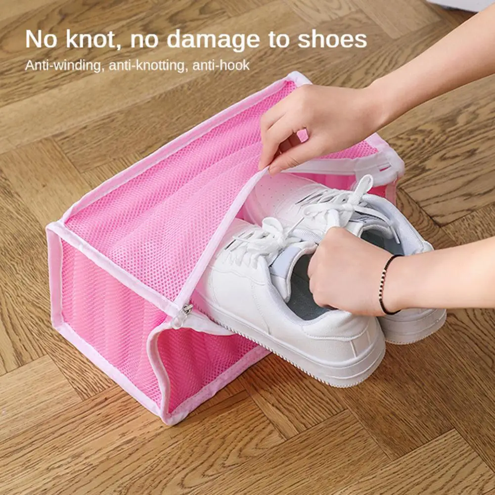 Shoe Laundry Bag  Convenient Large Capacity Multi-functional  Washer Dryer Safe Shoes Laundry Bag Home Supplies images - 6