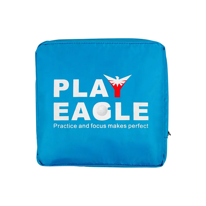 PLAYEAGLE Golf Rain Cover Bag Waterproof and Dustproof Protable Foldable Golf Travel Cover Bag Raincover in Blue//Gray Color