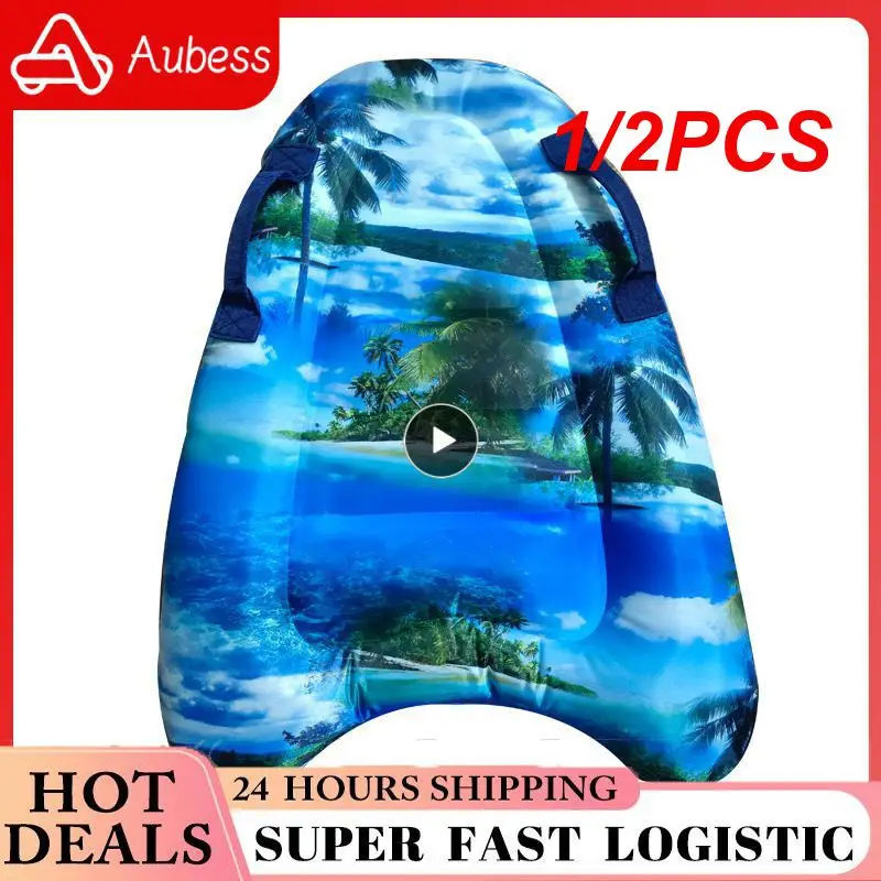 

1/2PCS Outdoor inflatable surfboard portable bodyboard adult children swimming safe lightweight kickboard sea surfing wakeboard