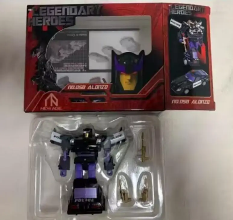 

Newage NA H5B H05B Barricade Transformation Toys hobby collection Action Figure Deformation Robot Deformed Holiday Gift