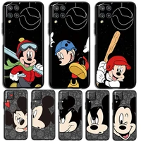 good looking mickey phone case for samsung galaxy a10 a20 a30 a2 core a40 a50 s e a60 a70s a70 a80 a90 black luxury back soft