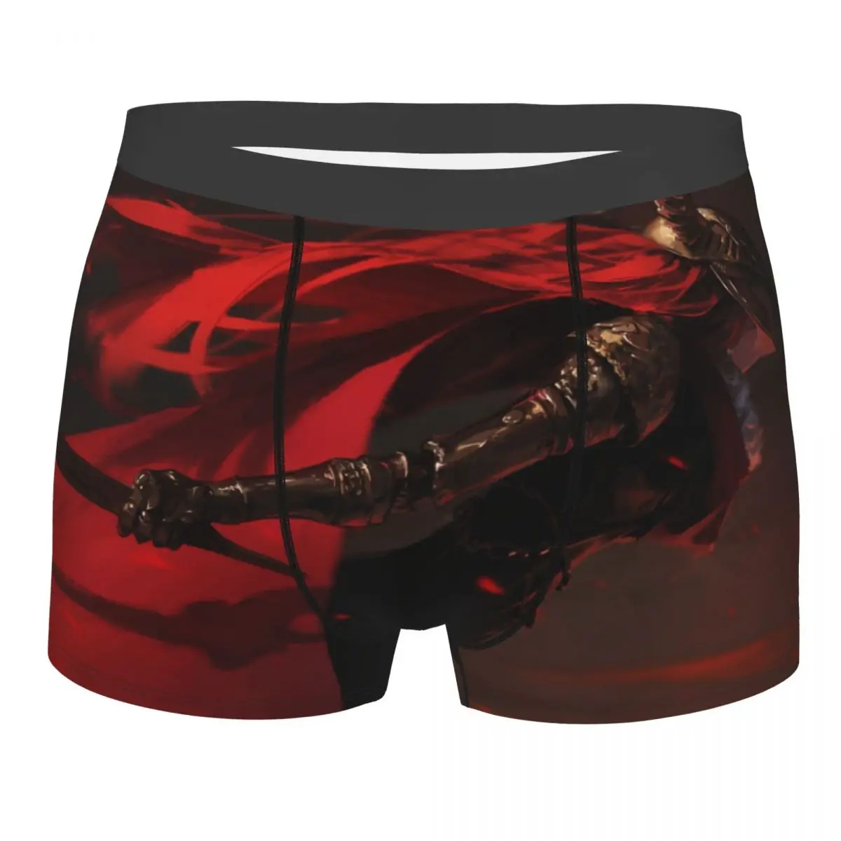 

Malenia Valkyrie Men Boxer Briefs Underpants Elden Ring Game Highly Breathable High Quality Sexy Shorts Gift Idea