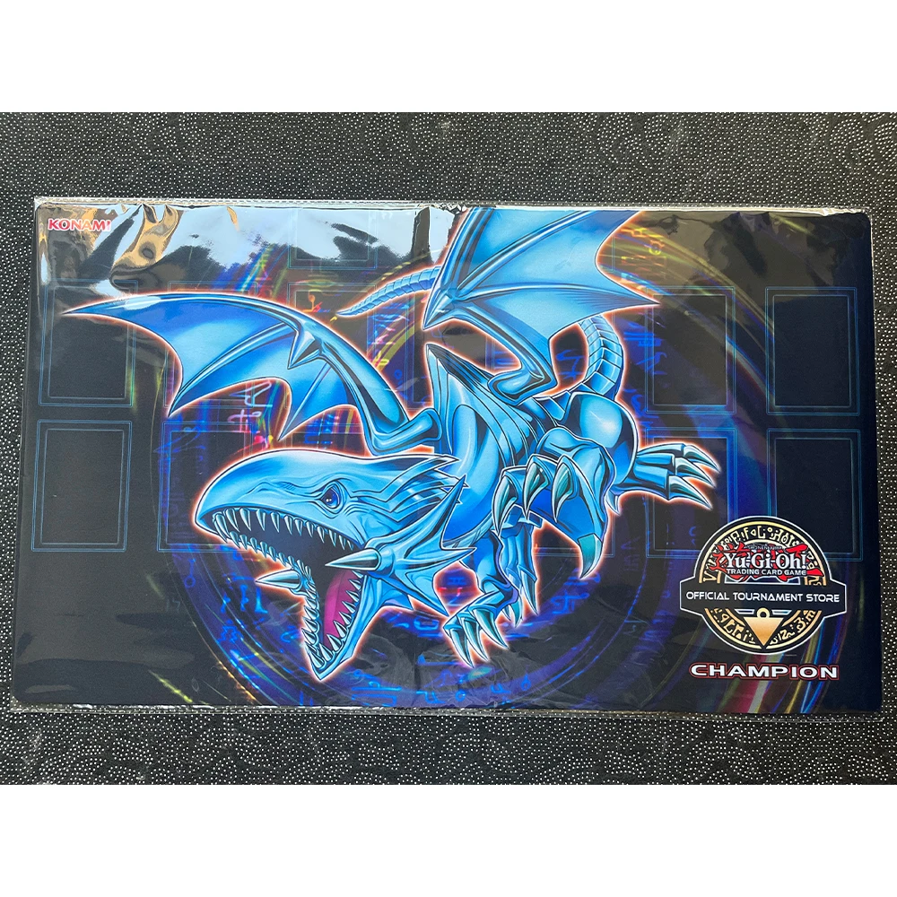 Игровой коврик Yugioh с голубыми глазами, дракон, TCG, MTG, игровой коврик для торговых карт, Yu-Gi-Oh Mats-Y366 (art.: 3920ca135cf36) - 3920ca135cf36