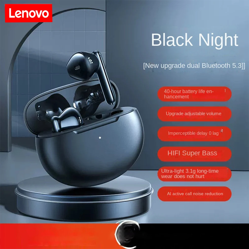 

Беспроводная Bluetooth-гарнитура Lenovo studio buds 4 Air Pro, спортивные стереонаушники-вкладыши для игр, наушники-вкладыши для Apple iPhone