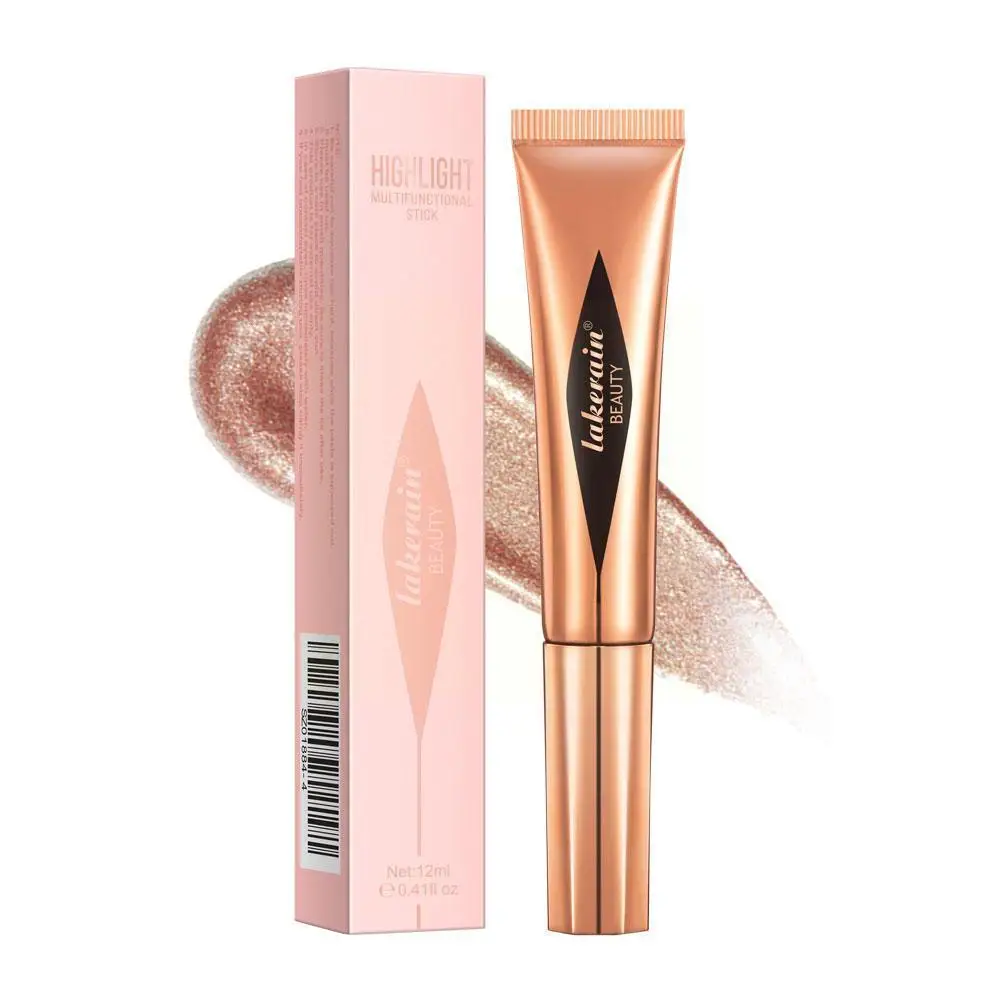 

12ml Fluorescent Beauty Stick Soft Liquid Blush For Cheeks Liquid Contour Beauty Wand Natural Moisturizing Cream With Cushi L7V4