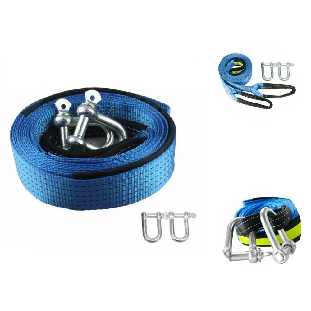 

5M Tow Recovery Belt Premium Heavy Duty Car Tow Strap Easy to Use Convenient Pull Rope