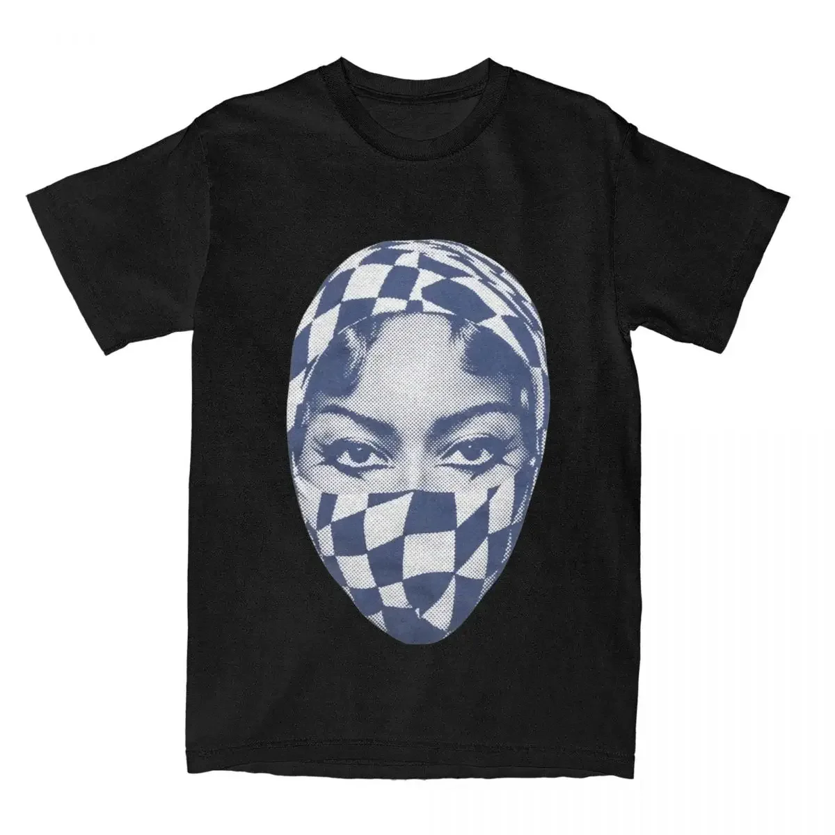 Мужская хлопковая футболка с изображением смешного шума 100% хлопок