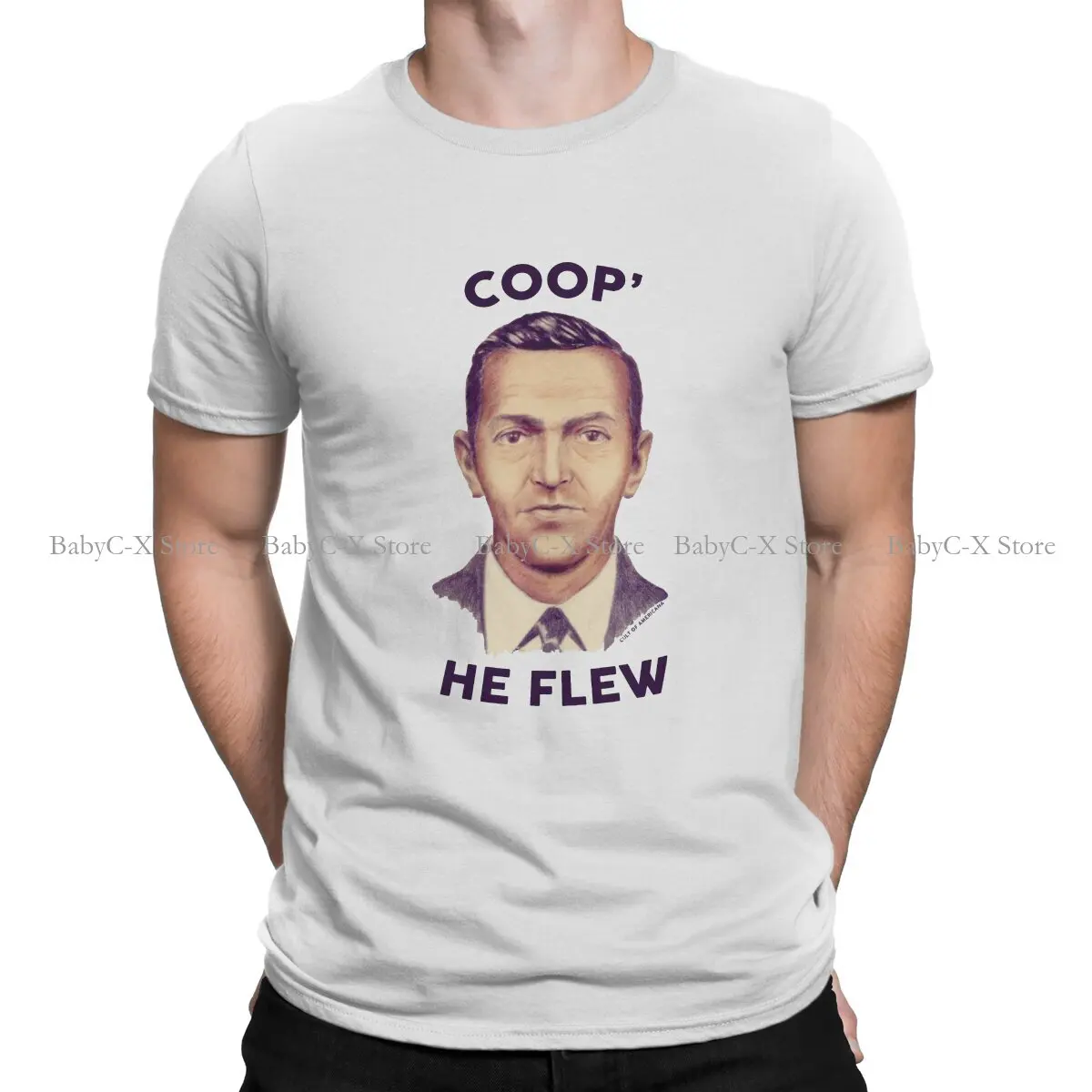 

Футболки DB Cooper Hijack из полиэстера, Мужская футболка с принтом Fly, новая трендовая одежда, размер S-6XL