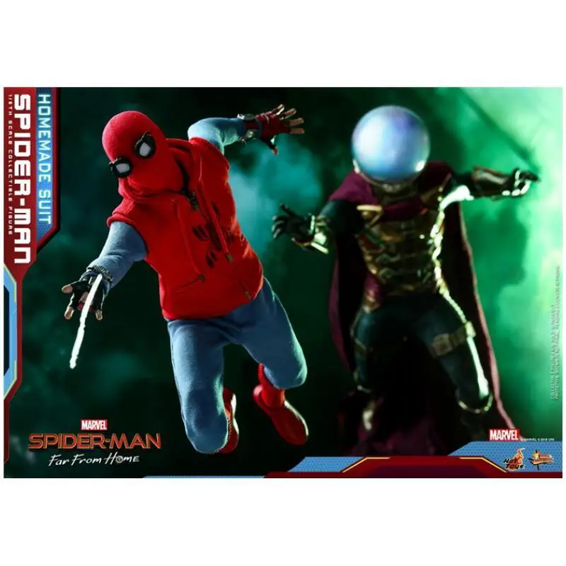 Новые Аниме фигурки в наличии Hottoys Ht Marvel Человек-паук самодельный костюм Mms552 1:6 игрушки модели коллекция кукла подарок хобби