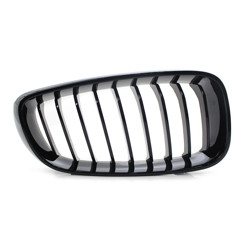 3-й серии глянцевая черная автомобильная передняя решетка для почек гоночные