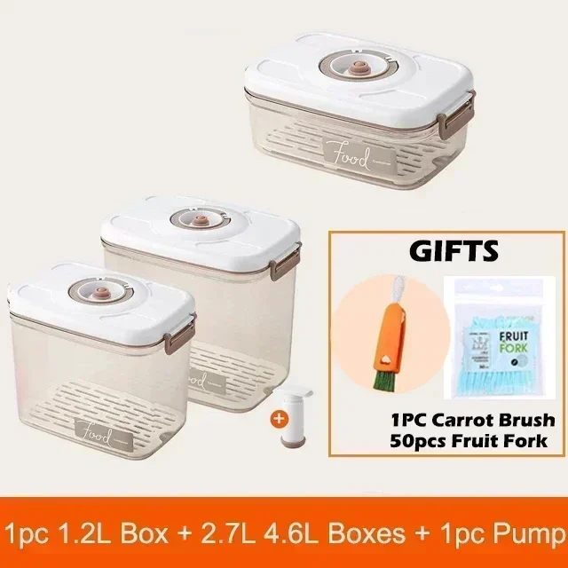 

Вакуумная коробка для хранения продуктов