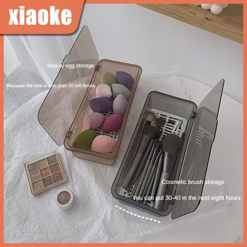 

Transparent Storage Box Large Capacity Storage Container Cosmetic Tool Multi-function Kitchen Tableware Box Household Tools
