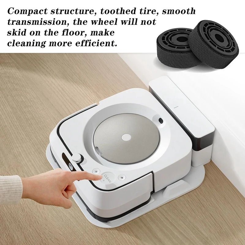 Замена колесных шин для робота M6 (6110) (6012) (6112) (6113) Ultimate Wi-Fi Connected Robot Anti-Slip-ROWI (art.: 3920dac5f76ee) - 3920dac5f76ee